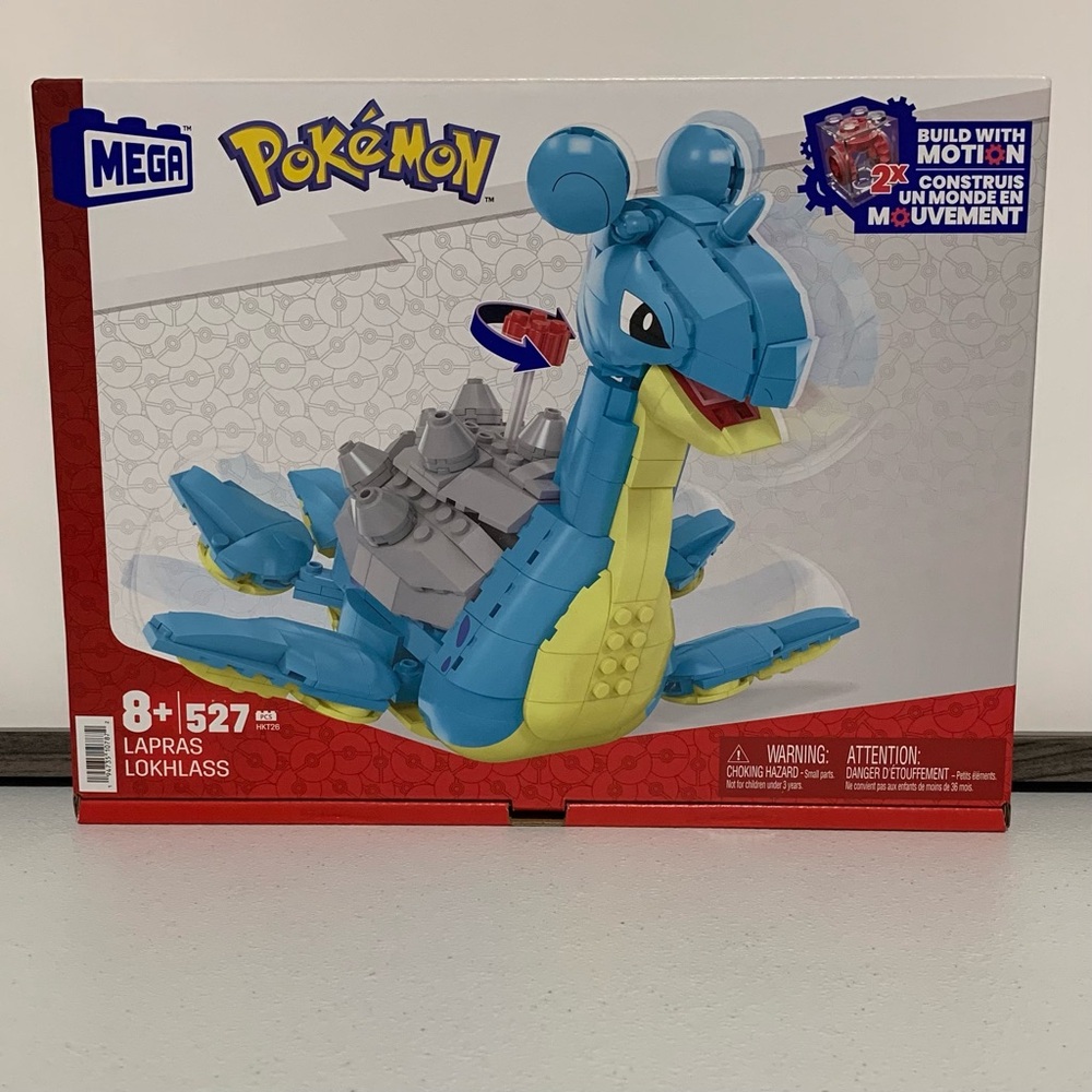 MEGA Pokemon Lapras Building Set-New